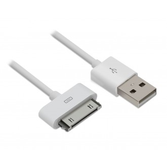 30-Pin to USB Data Cable for iPhone 3G / 3GS / 4 / 4S (1m)